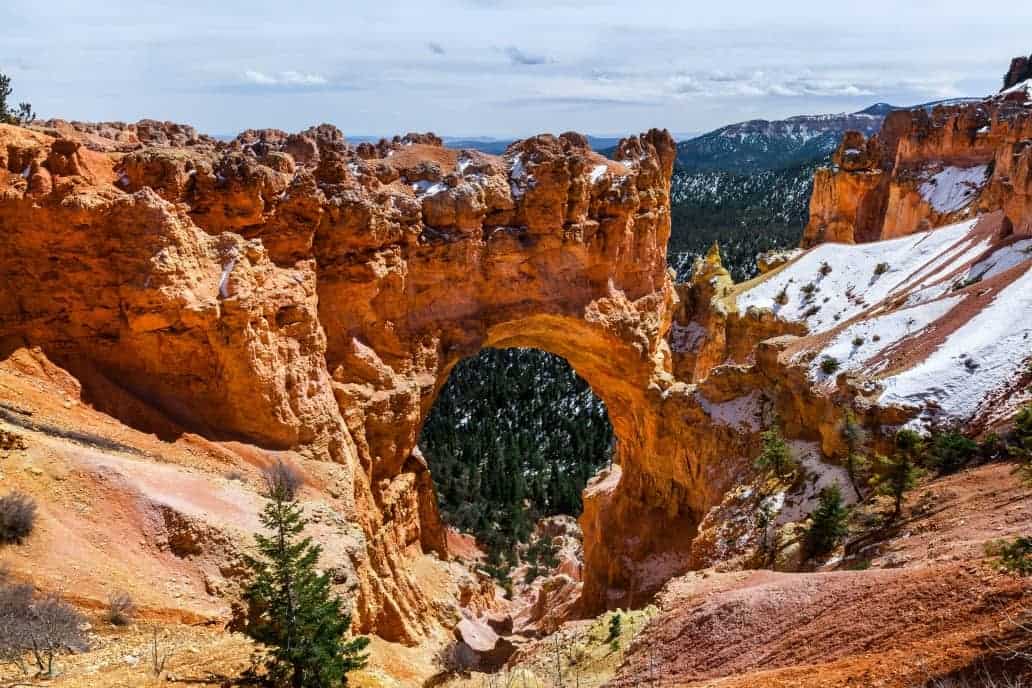 natural bridge bryce canyon usa