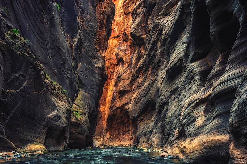Narrows Utah Zion Canyon