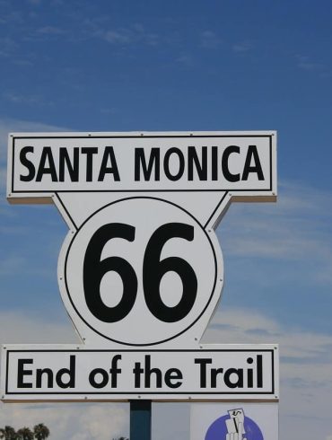 santa monica route 66 fine
