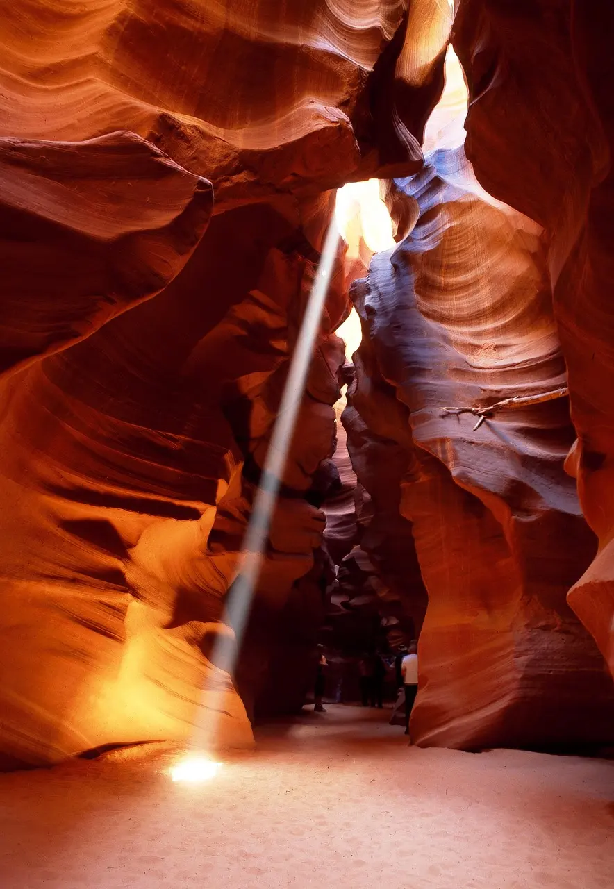 fasci di luce antelope canyon usa