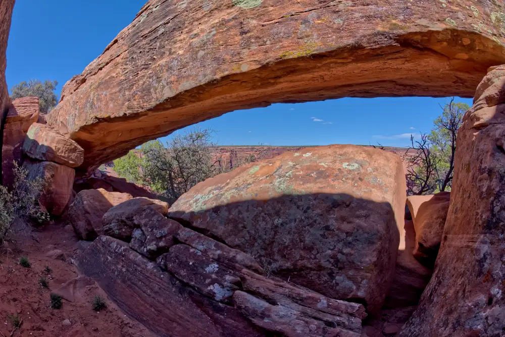 south rim canyon de chelly arch